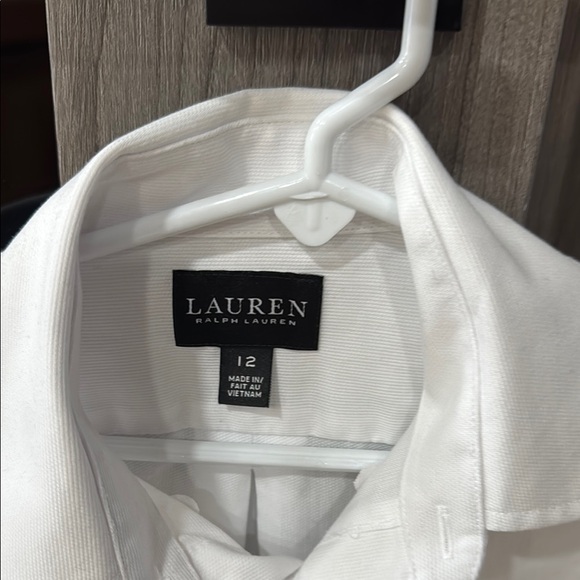 Ralph Lauren White Dress Shirt Classic Formal Wear - Picture 2 of 3